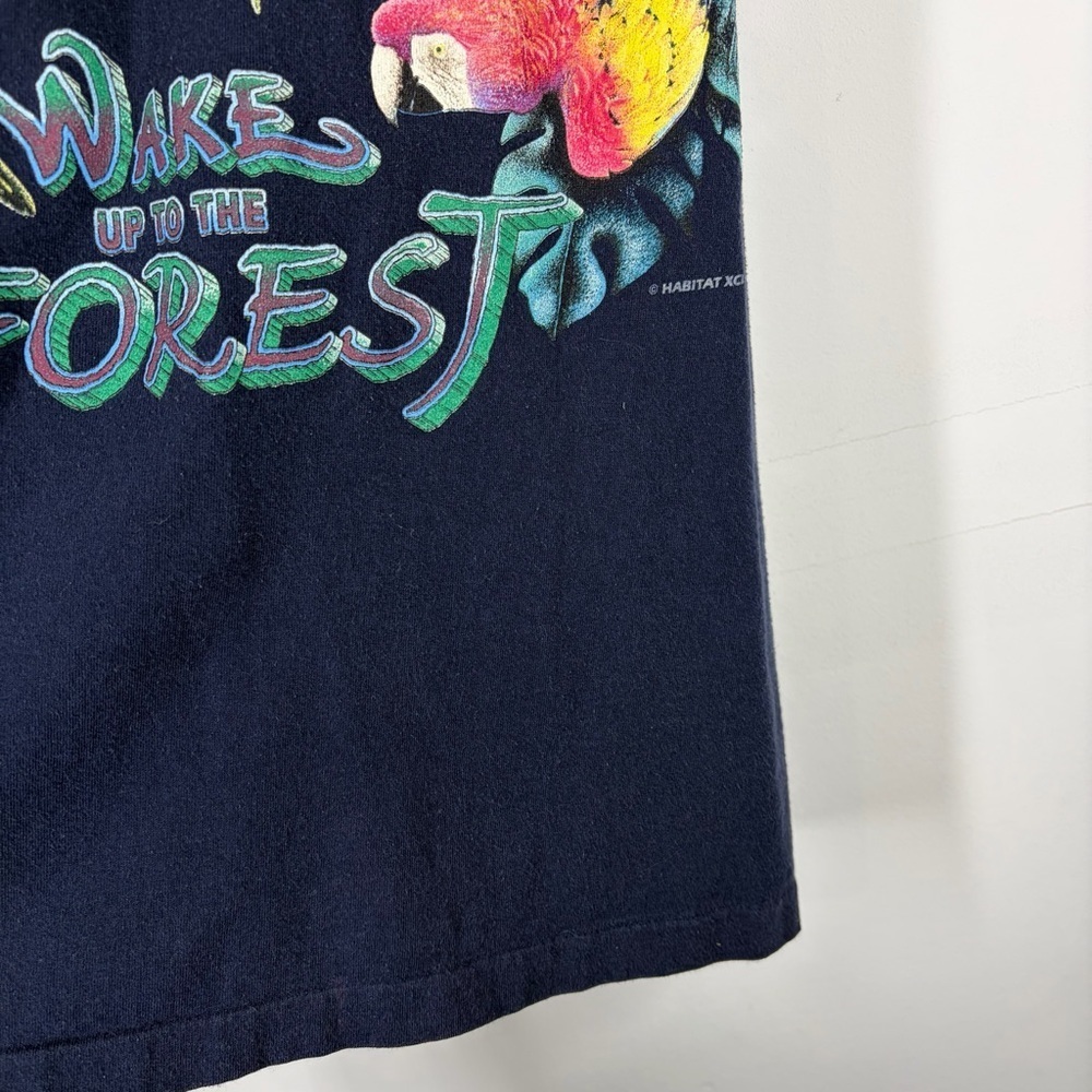 VTG Sanibel Island Wake Up To The Rainforest T-shirt Size Large - Picture 6 of 11